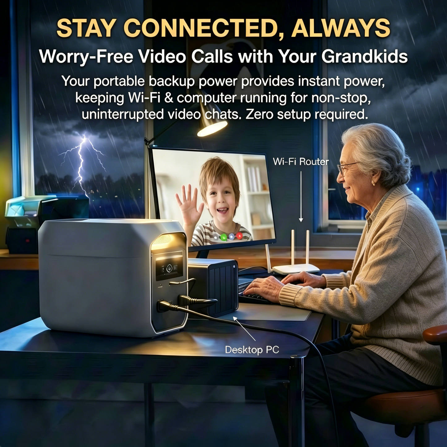 Large Capacity + Fast Charging = Endless Power, Anywhere, Anytime